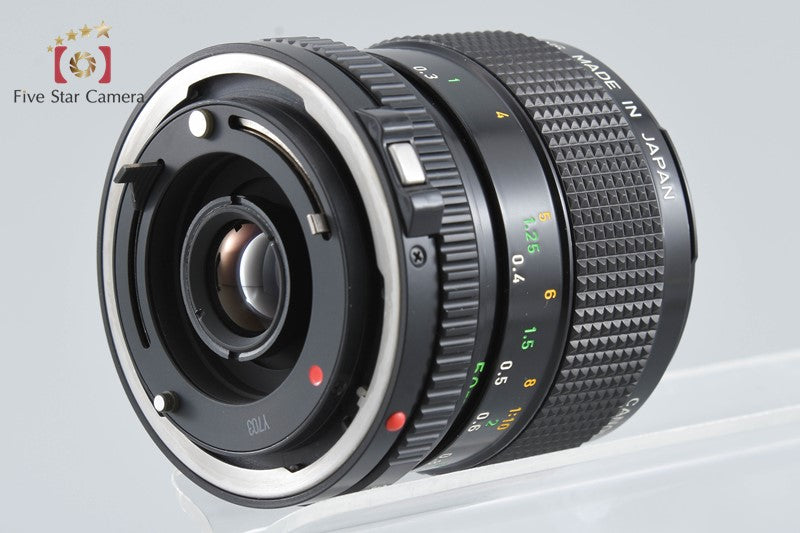 Canon New FD 50mm f/3.5 MACRO