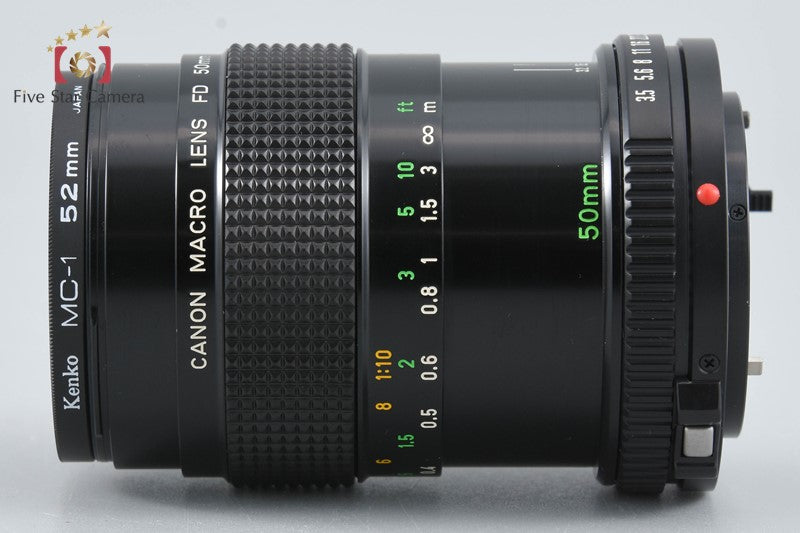 Canon New FD 50mm f/3.5 MACRO