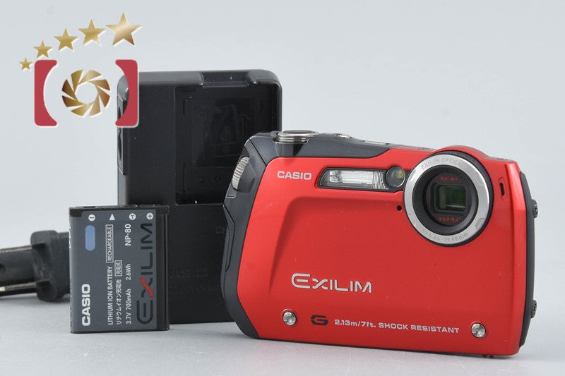 CASIO EXILIM EX-G1 Red 12.1 MP Digital Camera