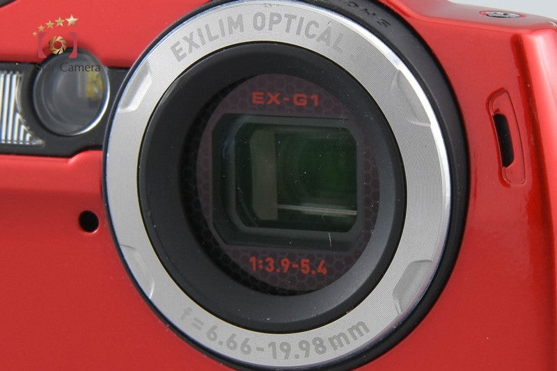 CASIO EXILIM EX-G1 Red 12.1 MP Digital Camera