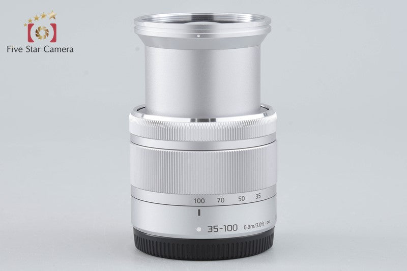 Panasonic LUMIX G VARIO 35-100mm f/4-5.6 ASPH. MEGA O.I.S. H-FS35100 Silver