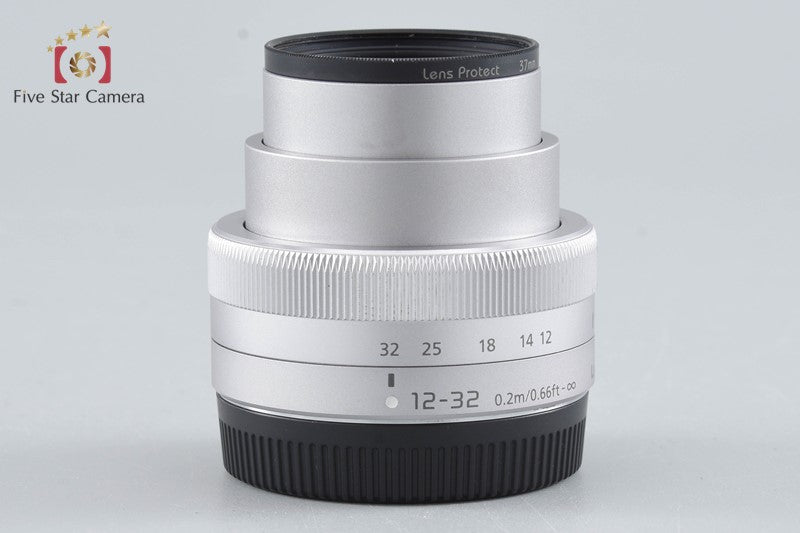 Panasonic LUMIX G VARIO 12-32mm f/3.5-5.6 ASPH. MEGA O.I.S. H-FS12032 Silver