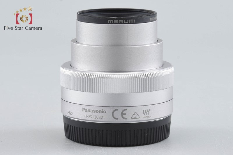 Panasonic LUMIX G VARIO 12-32mm f/3.5-5.6 ASPH. MEGA O.I.S. H-FS12032 Silver
