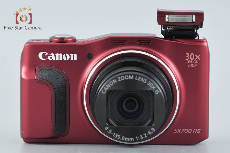 Canon PowerShot SX700 HS Red 16.1 MP Digital Camera