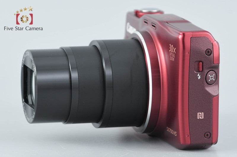 Canon PowerShot SX700 HS Red 16.1 MP Digital Camera