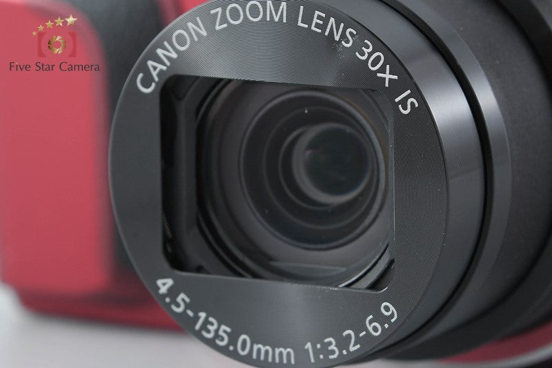 Canon PowerShot SX700 HS Red 16.1 MP Digital Camera