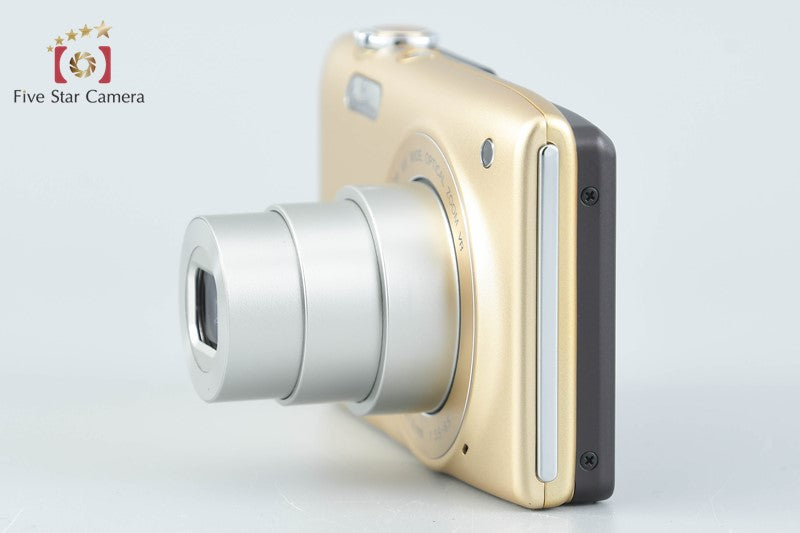Nikon COOLPIX S3300 Sweet Gold 16.0 MP Digital Camera w/ Box
