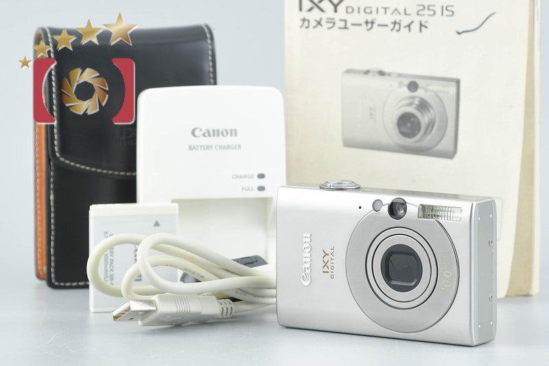 Canon IXY Digital 25 IS Silver 10.0 MP Digital Camera
