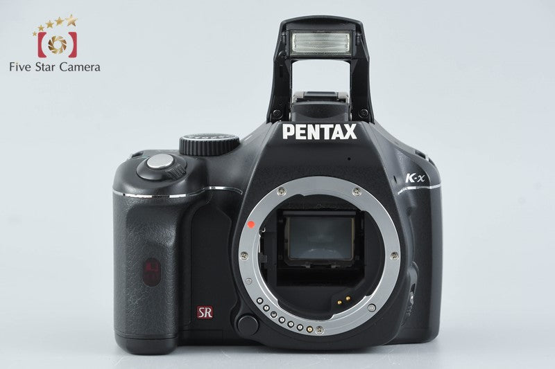 "Shutter count 2,758" Pentax K-x Black 12.4 MP DSLR Camera Body