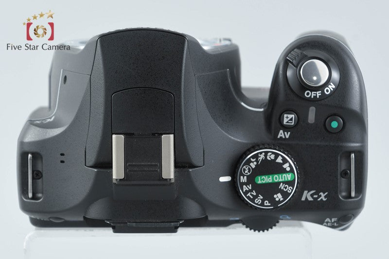 "Shutter count 2,758" Pentax K-x Black 12.4 MP DSLR Camera Body