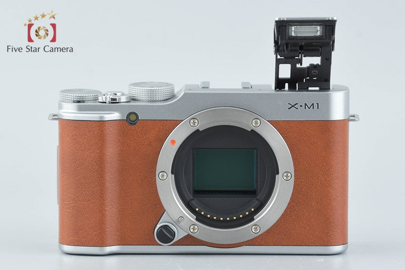 Fujifilm X-M1 Brown 16.3 MP Digital Camera 16-50 Lens