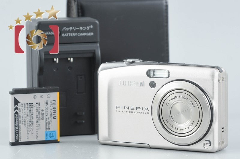 Fujifilm FINEPIX F60fd Silver 12.0 MP Digital Camera