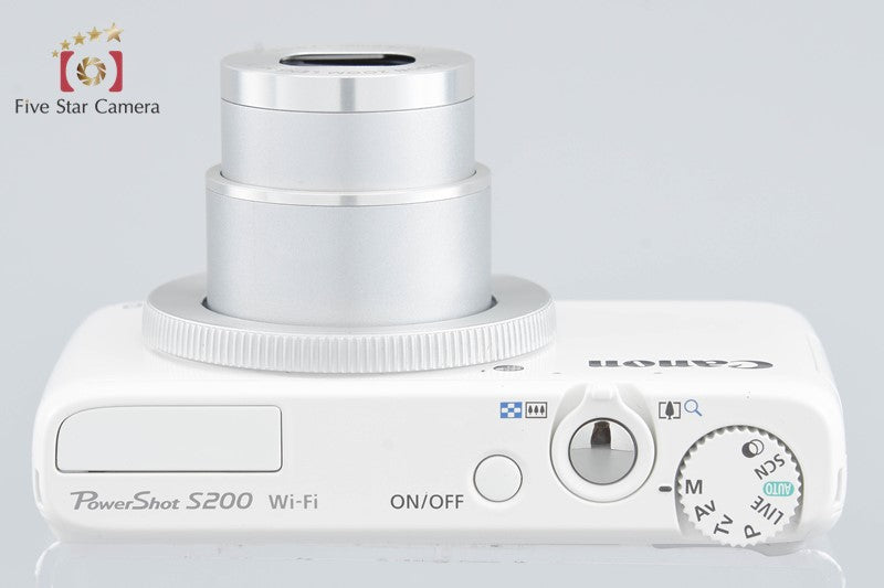 Canon PowerShot S200 White 10.1 MP Digital Camera