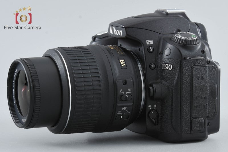 Nikon D90 12.3 MP DSLR Camera AF-S DX 18-55 G VR Lens