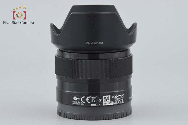 SONY E 35mm f/1.8 OSS SEL35F18