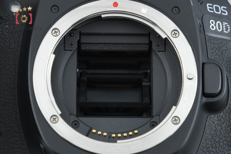 Canon EOS 80D 24.2 MP Digital SLR Camera EF-S 18-55 IS STM Lens