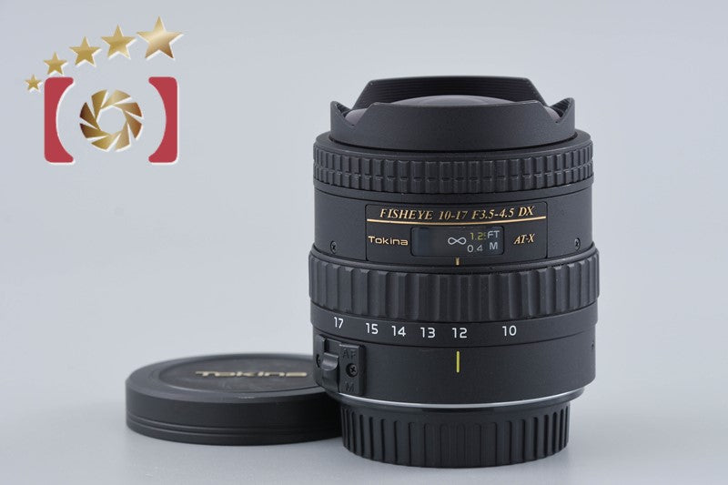 Tokina AT-X 107 DX 10-17mm f/3.5-4.5 Fisheye for Canon