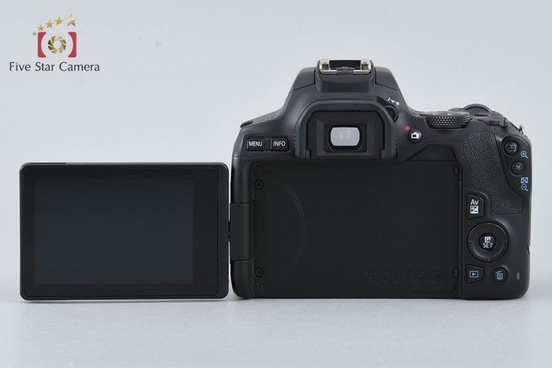 Canon EOS Kiss X10 / Rebel SL3 / 250D / 200DII 24.1MP 18-55 55-250 Lenses w/ Box