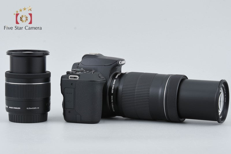 Canon EOS Kiss X10 / Rebel SL3 / 250D / 200DII 24.1MP 18-55 55-250 Lenses w/ Box