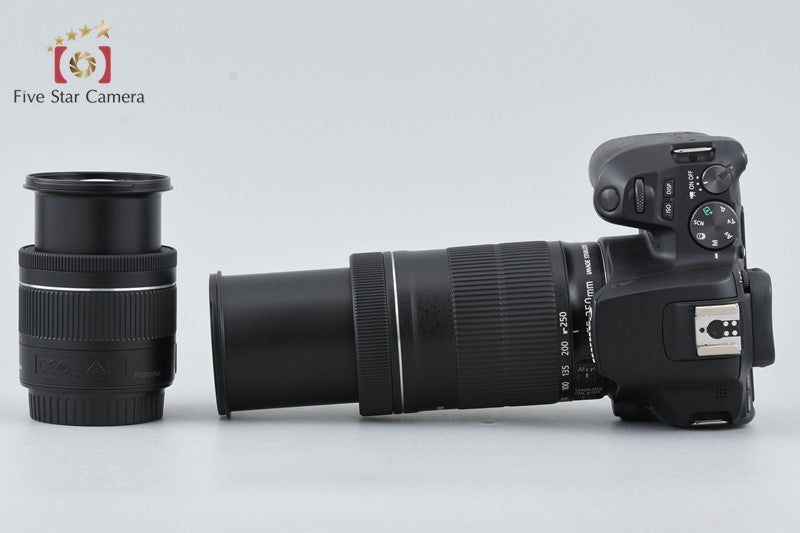 Canon EOS Kiss X10 / Rebel SL3 / 250D / 200DII 24.1MP 18-55 55-250 Lenses w/ Box