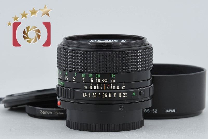 Canon New FD 50mm f/1.4