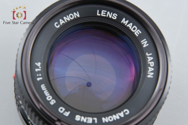 Canon New FD 50mm f/1.4