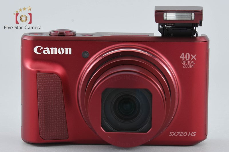 Canon PowerShot SX720 HS Red 20.3 MP Digital Camera w/ Box
