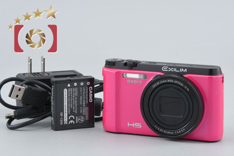 Casio HIGH SPEED EXILIM EX-ZR1100 Vivid Pink 16.1 MP Digital Camera