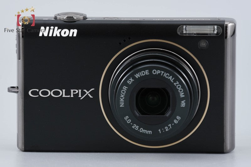 Nikon COOLPIX S640 Deep Black 12.2 MP Digital Camera