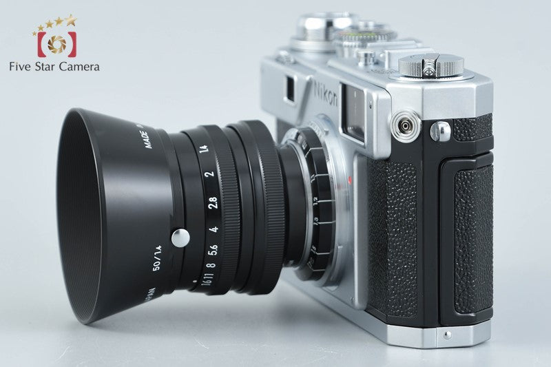 Nikon S3 Limited Edition Silver + NIKKOR-S 50mm f/1.4 Olympic Version