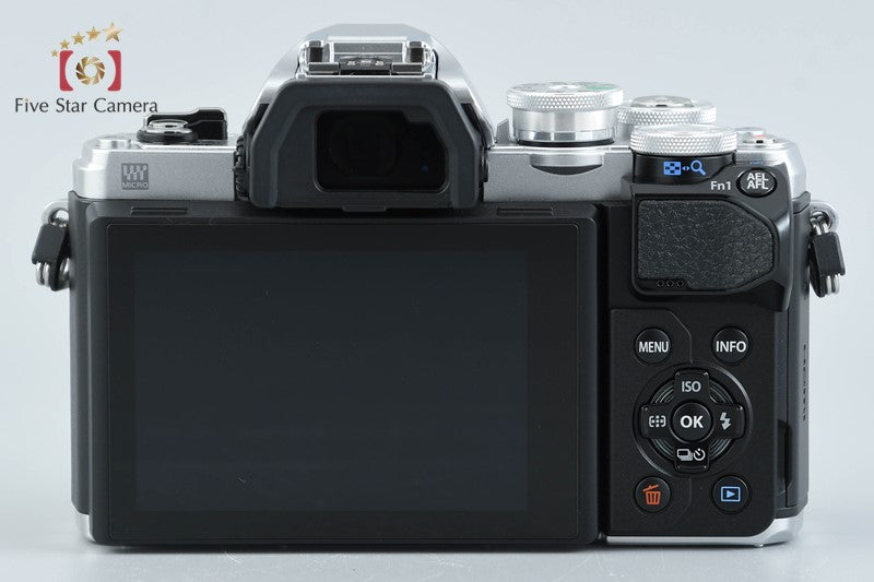 "Count 889" Olympus OM-D E-M10 Mark III Silver 16.1 MP Digital Mirrorless Camera