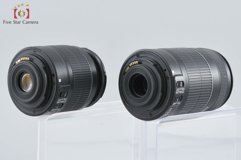 "Count 1,614" Canon EOS Kiss X5 / Rebel T3i / 600D 18.0 MP 18-55 55-250 Lenses