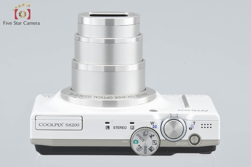 Nikon COOLPIX S8200 Natural White 16.0 MP Digital Camera