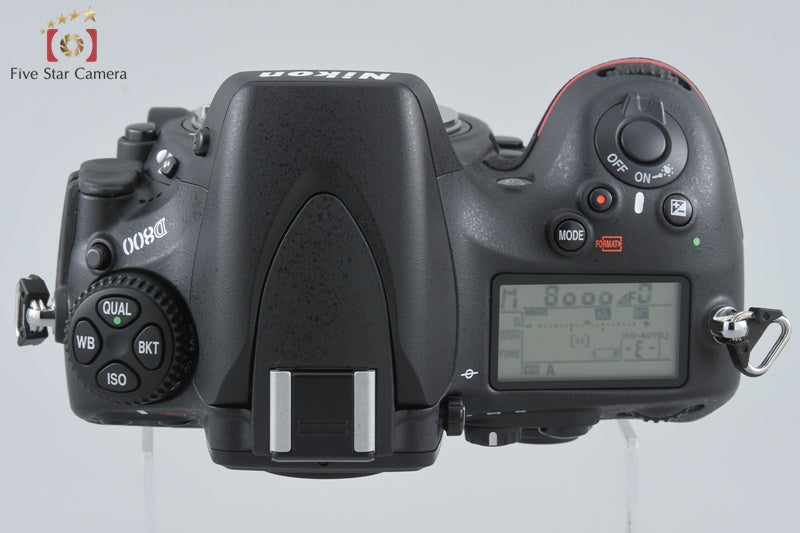 "Shutter count 1,918" Nikon D800 36.3 MP Full Frame Digital SLR Camera Body