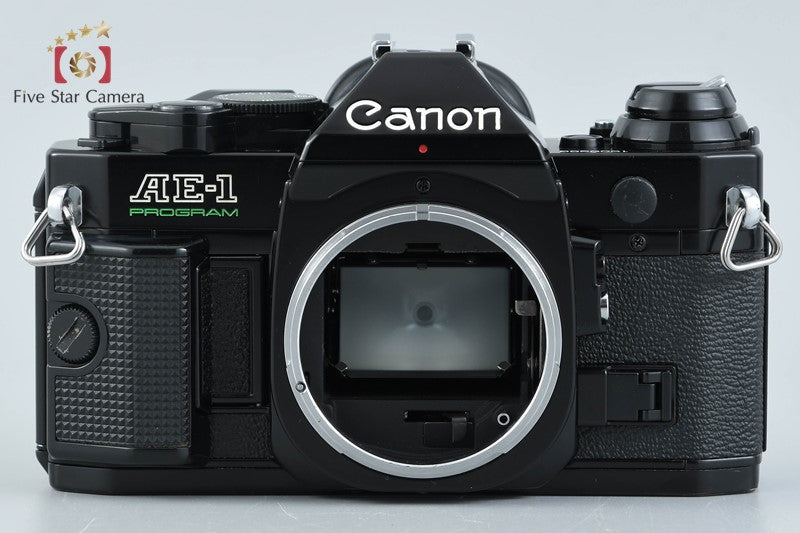Canon AE-1 PROGRAM Black 35mm SLR Film Camera Body