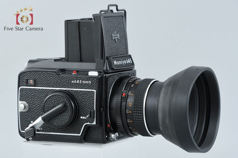 Mamiya M645 1000S Medium Format Film Camera + SEKOR C 80mm f/2.8
