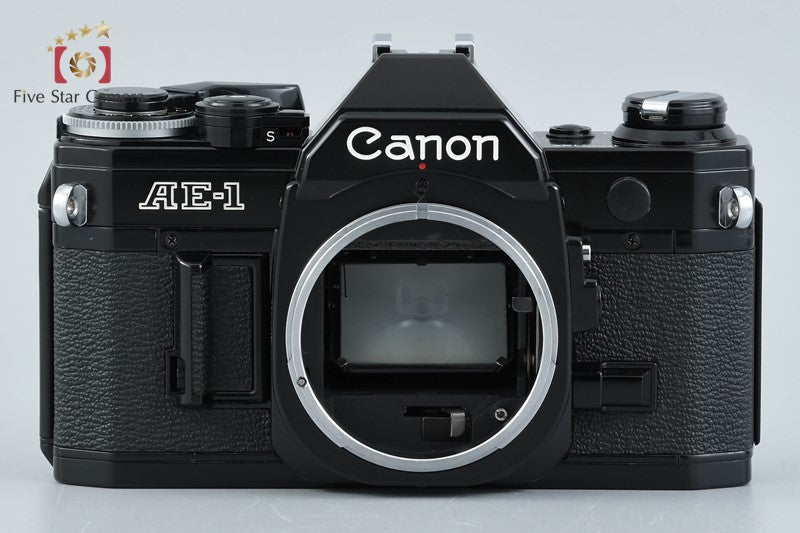 Canon AE-1 Black 35mm SLR Film Camera Body