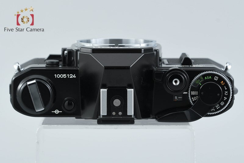 Canon AE-1 Black 35mm SLR Film Camera Body