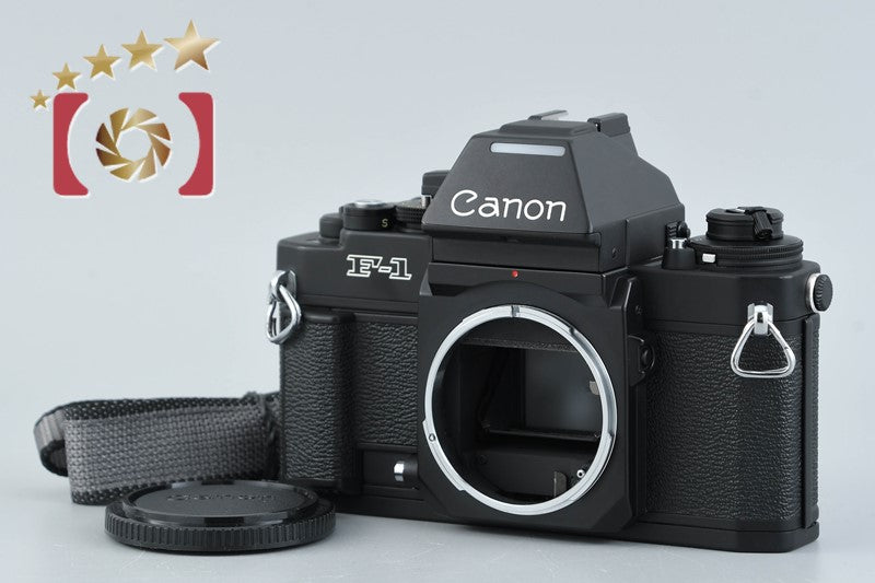 Canon New F-1 AE 35mm SLR Film Camera Body