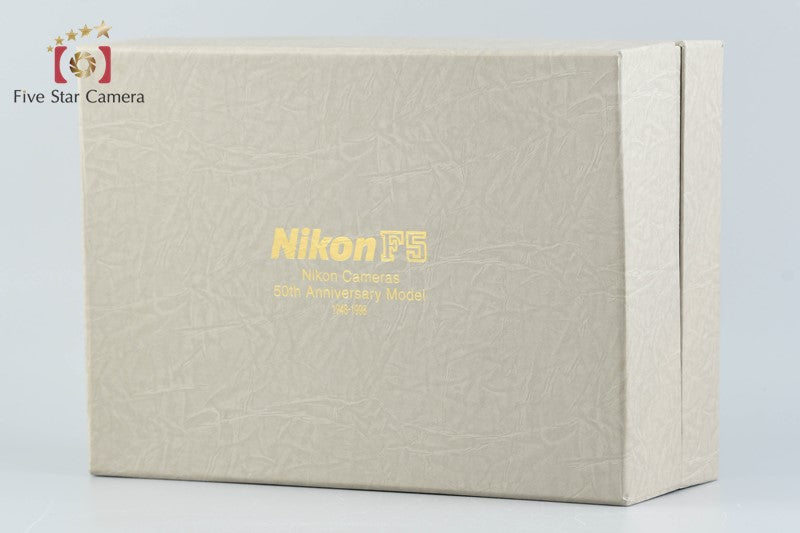 Nikon F5 50th Anniversary Model 35mm SLR Film Camera Body w/ Box