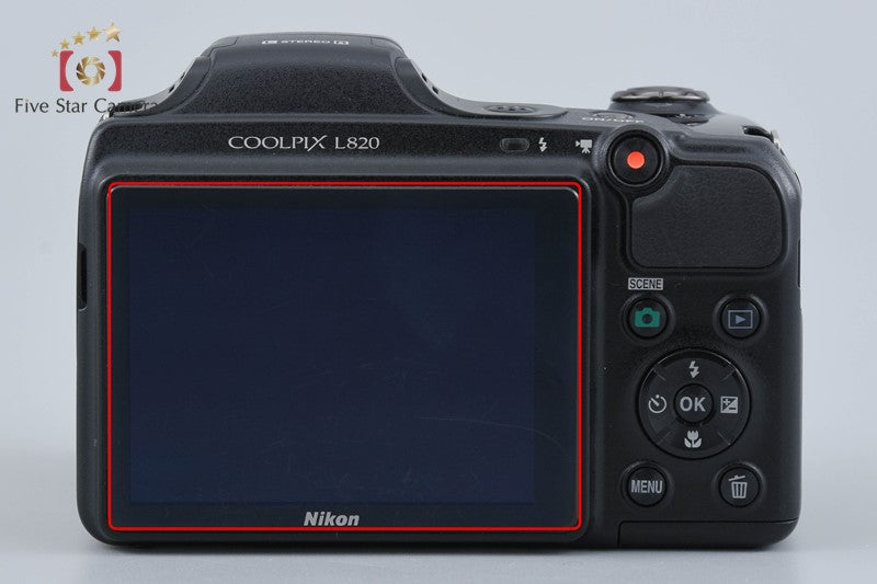 Nikon COOLPIX L820 Black 16.0 MP Digital Camera