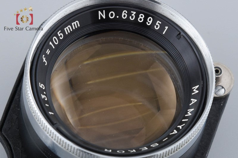 Mamiya SEKOR 105mm f/3.5 for TLR Camera Lens