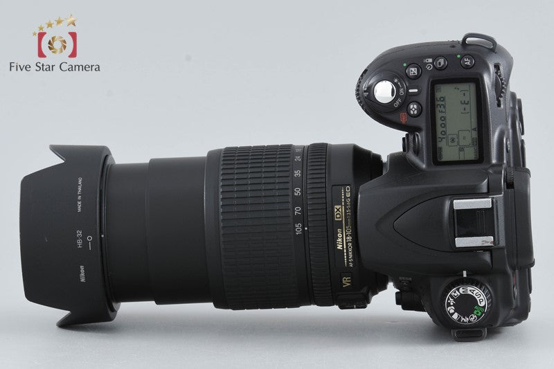 Nikon D90 12.3 MP Digital SLR Camera AF-S DX 18-105 G VR Lens
