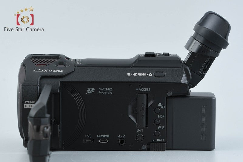 Panasonic HC-WXF990M Black 4K Digital Camcorder