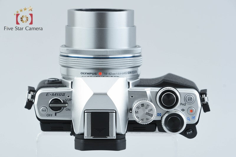"Count 588" Olympus OM-D E-M10 Mark II Silver 16.1 MP 14-42 EZ Lens