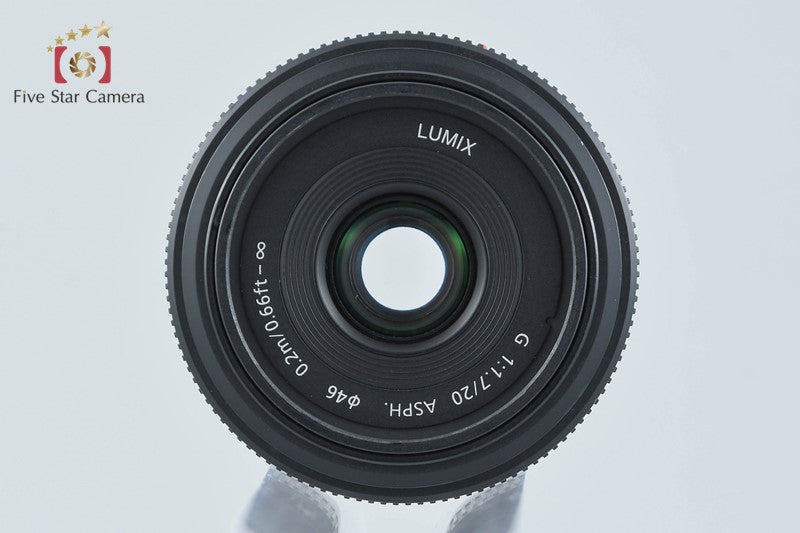 Panasonic LUMIX G 20mm f/1.7 ASPH. H-H020