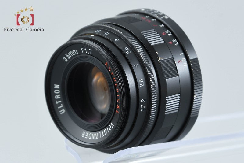 Voigtlander ULTRON 35mm f/1.7 Aspherical Black L39 LTM Leica Thread Mount