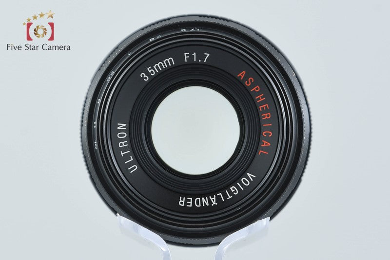 Voigtlander ULTRON 35mm f/1.7 Aspherical Black L39 LTM Leica Thread Mount