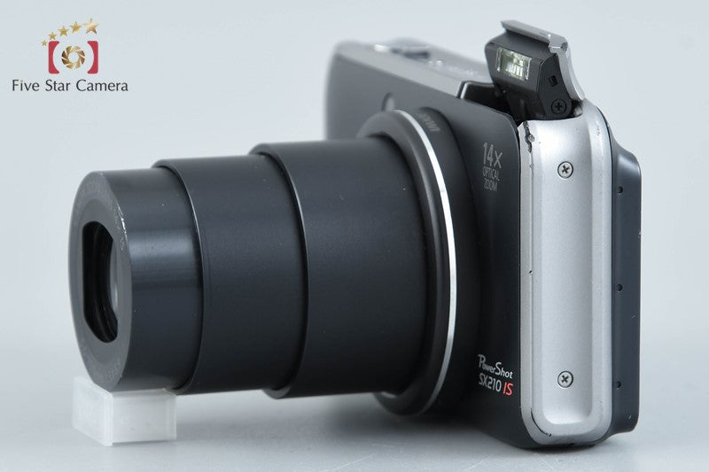 Canon PowerShot SX210 IS Black 14.1MP Digital Camera