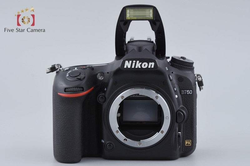 "Shutter count 5,317" Nikon D750 24.3 MP Full Frame Digital SLR Camera Body